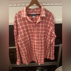 Men’s, shirt, Columbia Sportswear Company, size XXL, plaid red blue
